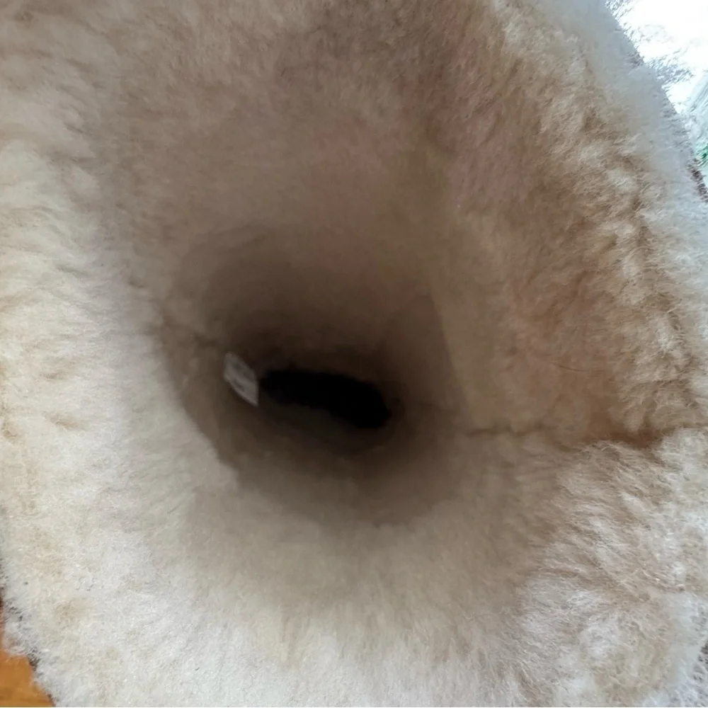 Ugg Kasen Chestnut Knee High Tall Heeled Boots Sz 8 block heel pull on - Picture 11 of 16